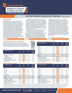 Cover of July Unemployment Report