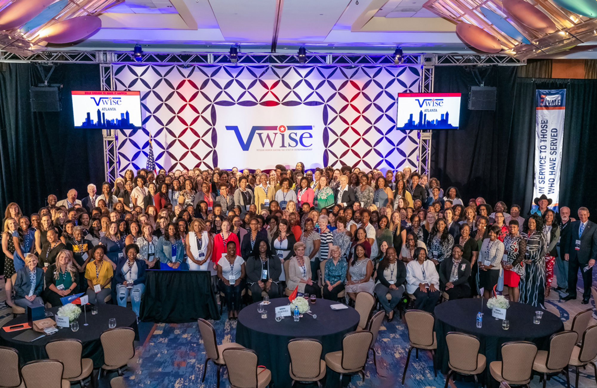 V-wise Atlanta all participant groupshot